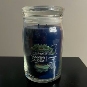 NEW Yankee Candle 20oz 2 Wick Candle Lakefront Lodge